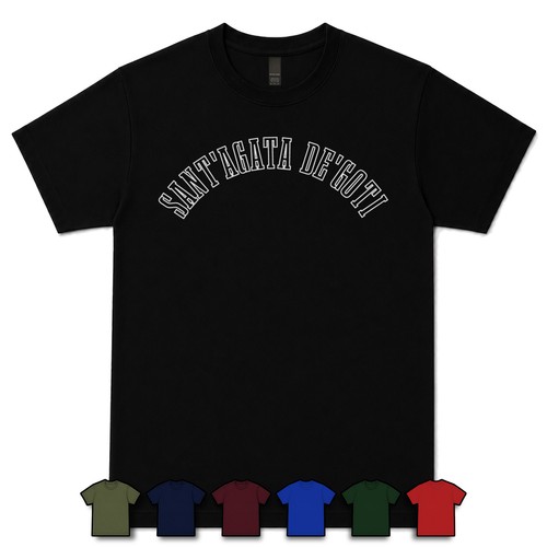 Sant agata goti shirt - sant'agata, t-shirt