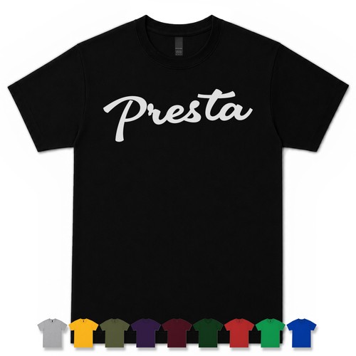 Presta retro script - presta,