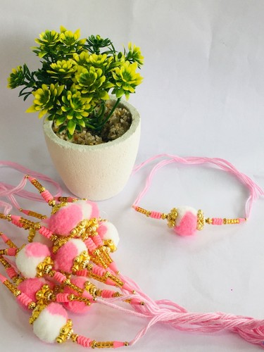 Rakhi galgota goti pink - x,