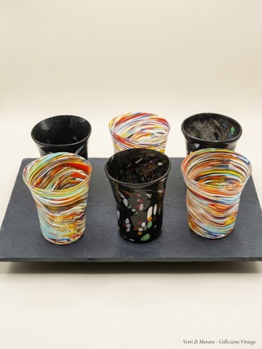 Set murano blown glass - set,