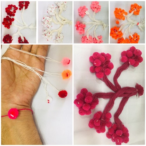 Pack rakhi rakhee thread - 12*rakhi,