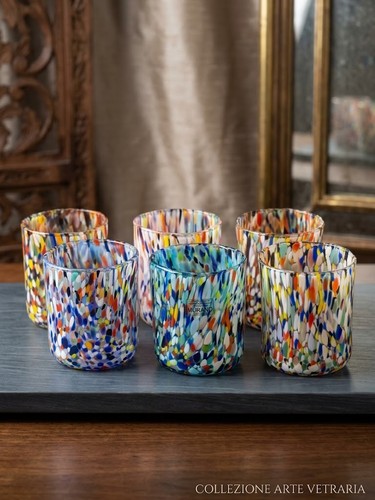 Set murano art glass - 6,